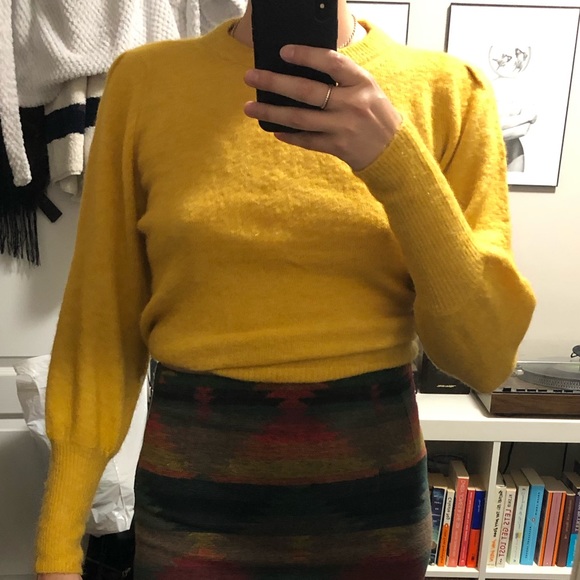 2/$50 ✨ H&M Puffy Sleeve Knit Sweater - Picture 4 of 5